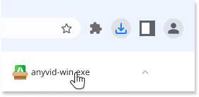 Abra el archivo .exe